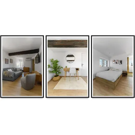 L'horloge - Triplex Design En Centre *